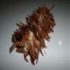 Real Chicken hen's Feather Duster 14 inch Long Total Length, The Feather Area 8 inch view 2
