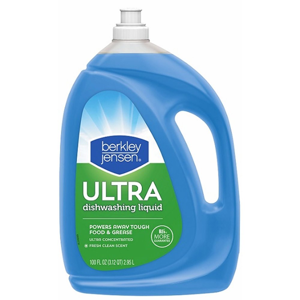 Product of Berkley Jensen Liquid Dish Detergent, 100 oz. - Dish Soap [Bulk Savings]
