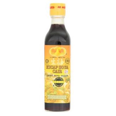 Camel Brand Light Soya Sauce 420g/900g (420g, 6 Count)