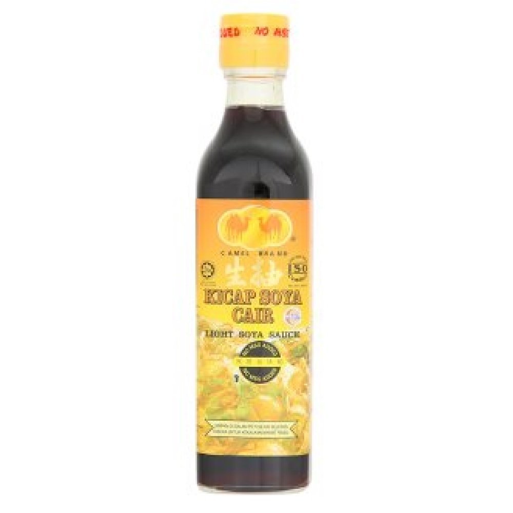 Camel Brand Light Soya Sauce 420g/900g (420g, 6 Count)