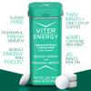 Viter Energy 40mg Caffeine Mints - Sugar Free, B Vitamins, Vegan, Boosts Fast Energized Alert Focus, Caffeinated Nootropic Supplement Pills (Peppermint Flavor, 20pcs, 6 Pack, 120pcs Total) view 2