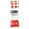 That's It Apple + Strawberries Fruit Bar, No Sugar Added, Non GMO, 1.2 Ounce (Pack Of 12) view 1