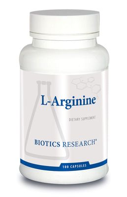Biotics Research L Arginine, Important Amino Acid, Building Block for Muscles, Exercise Performance, Connective Tissue Support, Nitric Oxide Booster, Supports Cardiovascular Health, 100 Capsules