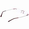 HUIHUIKK Red Super Light Rimless Frame Bifocal Reading Glasses +3.00 Strength view 3