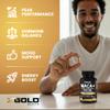X Gold Health Maca Root Capsules 1500mg  Organic Peruvian Black Red Yellow Maca with Black Pepper, Energy Libido Mood & Reproductive Health Support view 4