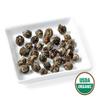 Golden Moon Tea Organic Jasmine Pearls Green Tea - Loose Leaf Dragon Pearls, Premium Grade, Non GMO - 1 Pound (192 Servings) view 3