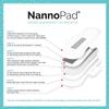 NannoPad Multipack Pads and Pantyliners (36 Count (Pack of 1)) - Made with Certified Organic Cotton - Regular, Super and Pantyliners for Full-Cycle Protection - Natural Odor Control view 4