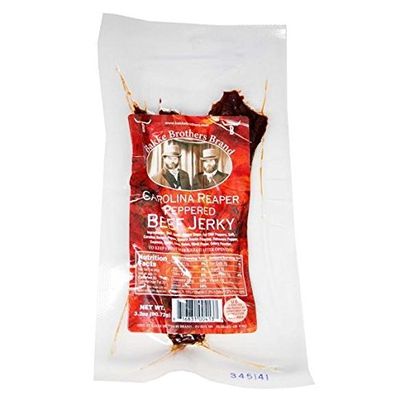 Carolina Reaper Peppered Beef Jerky (3.2 Oz)