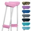 Crutch Comfort Deluxe Soft Fleece & Foam Crutch Accessory Set (Pink) view 1