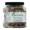 Dark Chocolate Turbinado & Sea Salt Almonds (1.25 Lb Tub) view 1
