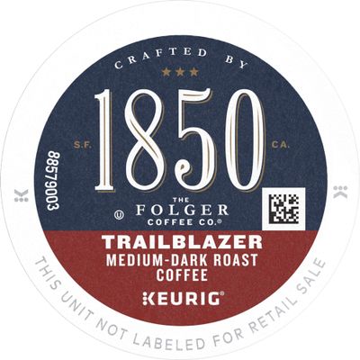 Folgers Trailblazer Medium Dark Roast Coffee, 20 K-Cups for Keurig