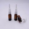ericotry 6PCS 5ML Empty Brown Glass Sprayer Nasal Bottle Empty Travel Refillable Aromatherapy Perfume Bottles For Cosmetic Nasal Irrigation Spray Saline Water Applications view 3