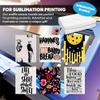 Microfiber Wholesale Sublimation Blanks Towels 16x24 - Premium Waffle Weave Microfiber Towels for Kitchen - Polyester Blanks for Kitchen or Craft Use - 6 Pack view 2