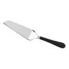 11" Stainless Steel Narrow Pastry Server with a Black Cool-Grip Handle, Dishwasher Safe Serving Utensils by GET, BSRIM-65-BK view 4