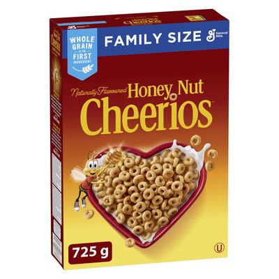 Cheerios Honey Nut Cereal Naturally Flavoured, 725g/25.6 oz, Imported from Canada}