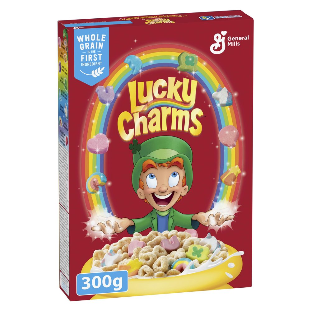 LUCKY CHARMS Cereal, 300g/10.6 oz., Box
