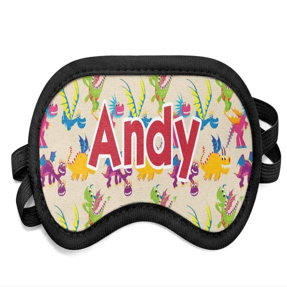 Personalized Dragons Sleeping Eye Mask - Small