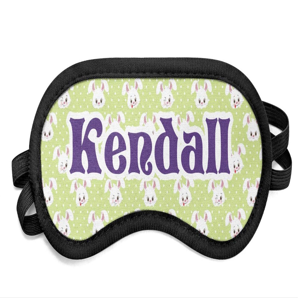 Personalized Easter Bunny Sleeping Eye Mask - Small