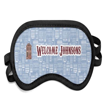 Personalized Housewarming Sleeping Eye Mask - Small