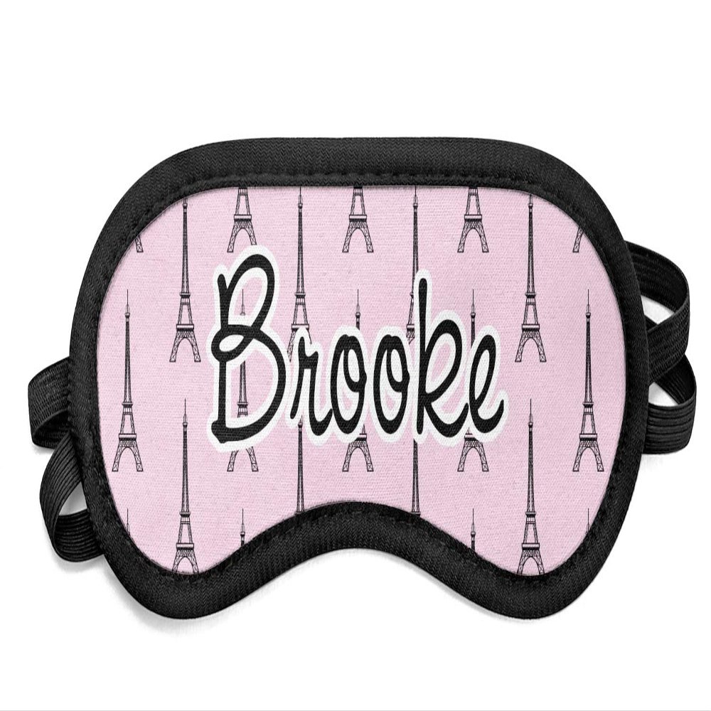 Personalized Eiffel Tower Sleeping Eye Mask - Small