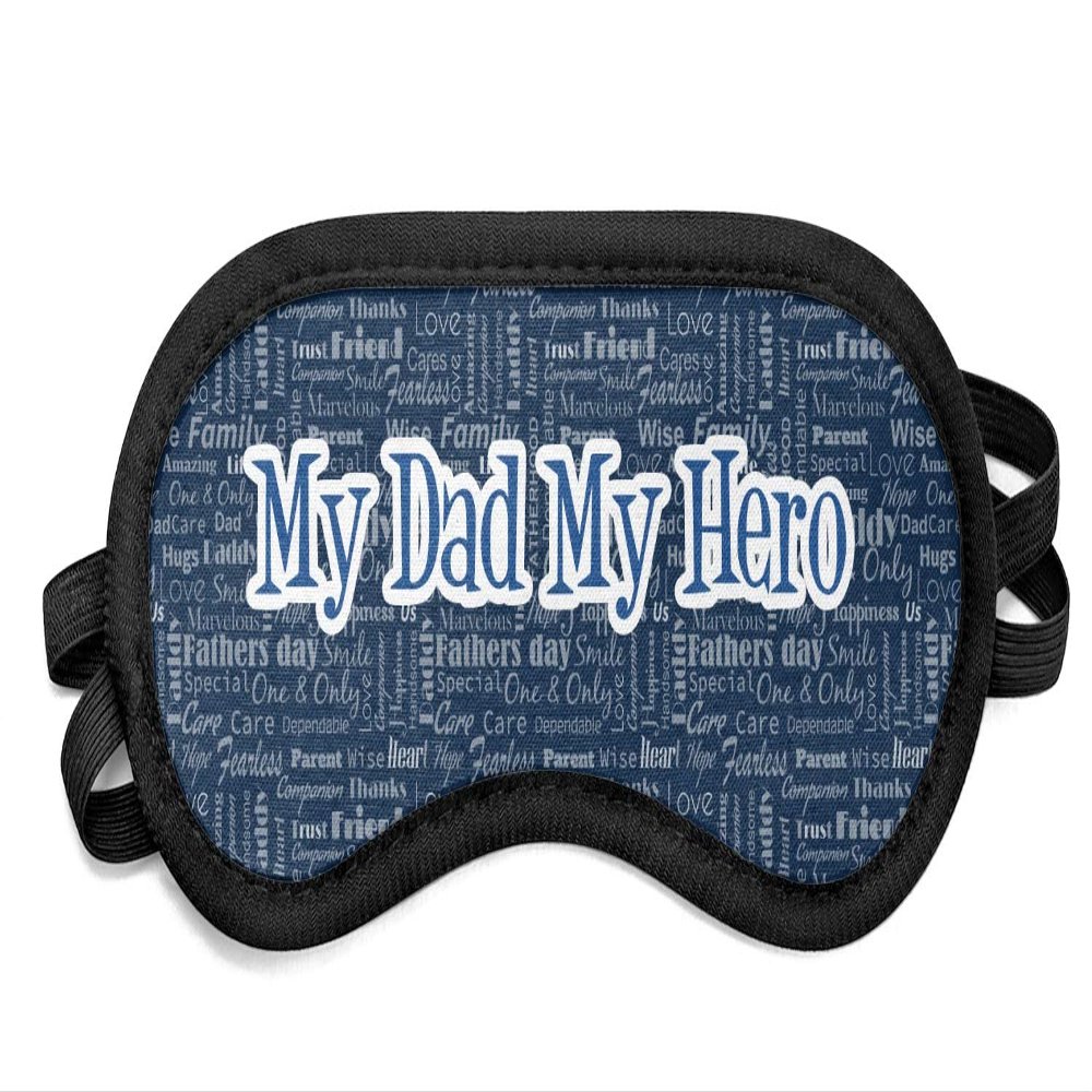 Personalized My Father My Hero Sleeping Eye Mask - Small