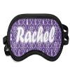 Personalized Initial Damask Sleeping Eye Mask - Small view 1