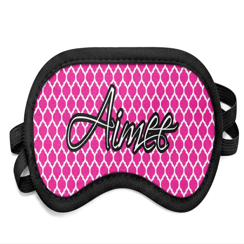 Personalized Moroccan Sleeping Eye Mask - Small
