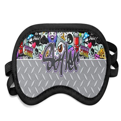 Personalized Graffiti Sleeping Eye Mask - Small