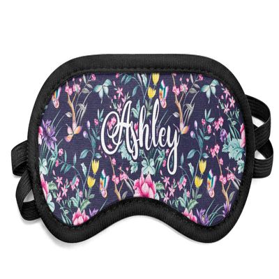 Personalized Chinoiserie Sleeping Eye Mask - Small