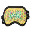 Personalized Pink Flamingo Sleeping Eye Mask - Small view 1