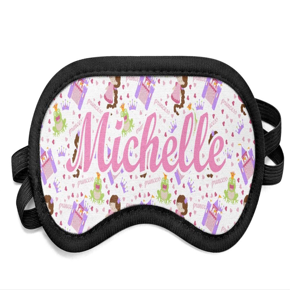 Personalized Princess Print Sleeping Eye Mask - Small