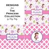 Personalized Princess Print Sleeping Eye Mask - Small view 4