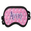 Personalized Pink Pirate Sleeping Eye Mask - Small view 1