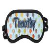 Personalized Watercolor Hot Air Balloons Sleeping Eye Mask - Small view 1