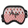 Personalized Ladybugs & Gingham Sleeping Eye Mask - Small view 1