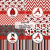 Personalized Ladybugs & Gingham Sleeping Eye Mask - Small view 4