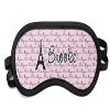 Personalized Paris Bonjour and Eiffel Tower Sleeping Eye Mask - Small view 1