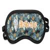 Personalized Vintage/Grunge Halloween Sleeping Eye Mask - Small view 1