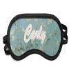 Personalized Almond Blossoms (Van Gogh) Sleeping Eye Mask - Small view 1