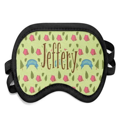 Personalized Summer Camping Sleeping Eye Mask - Small