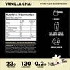 Blessed Vegan Protein Powder - Plant Based Protein Powder Meal Replacement Protein Shake, 23g of Pea Protein Powder, Dairy Free, Gluten Free, Soy Free, No Sugar Added, 30 Servings (Vanilla Chai) view 2