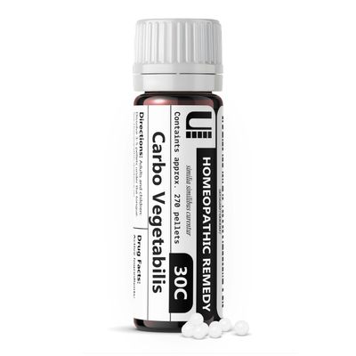 Carbo Vegetabilis 30C Homeopathic Remedy, Urenus