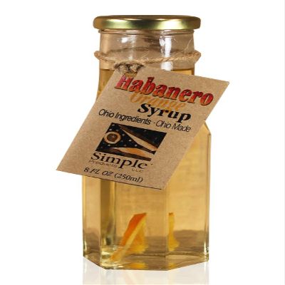 Simple Gourmet Habanero Orange Syrup - Cocktails, Grilling, Cooking