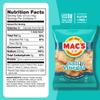 Mac's Salt & Vinegar Fried Pork Skins - Salt & Vinegar Flavored Chicharrones Pork Rinds - Low Carb, Gluten-Free, Keto-Friendly Snack- 3oz (12-Pack) view 4
