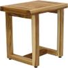 18" Spa Clear-Shield Teak Shower Bench - A. Bench view 2