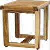 18" Spa Clear-Shield Teak Shower Bench - A. Bench view 3