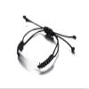 VNOX Type 2 Diabetes Medical Alert ID Handmade Braid Rope Stainless Steel Adjustable Bracelet for &Adult view 3