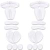 18 Piece Heel Pads Grips Snugs Prevent Blister Relief Heel Pain, High Heel Inserts Ball of Foot Insoles view 1