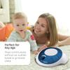 Homedics SoundSleep White Noise Sound Machine, Blue, Small Travel Sound Machine with 6 Relaxing Nature Sounds, Portable Sound Therapy for Home, Office, Nursery, Auto-Off Timer, by Homedics view 4