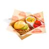 Restaurantware 12 x 12 Inch Pastry Sheets 500 Durable Sandwich Wrapping Papers - Greaseproof Microwavable Kraft Paper Food Basket Liners For Restaurants Bakeries Or Coffee Shops view 1